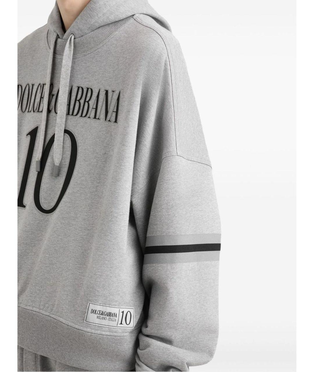 DOLCE&GABBANA Серый спортивный костюм, фото 3