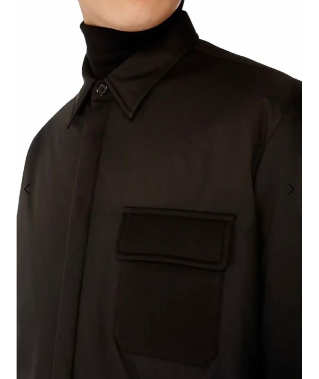 DOLCE&GABBANA Черная полиэстеровая куртка, фото 4