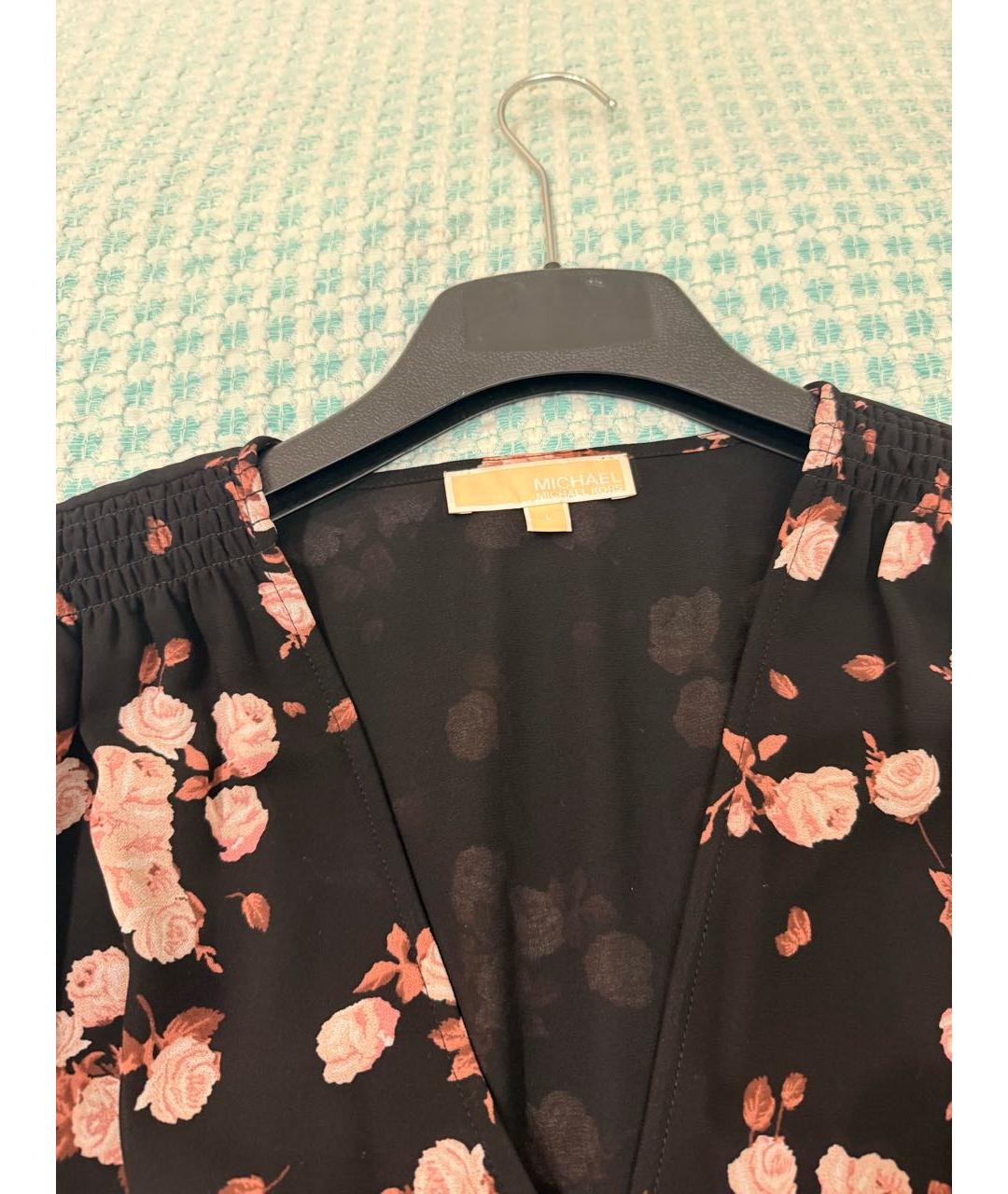 MICHAEL KORS Мульти полиэстеровое повседневное платье, фото 3