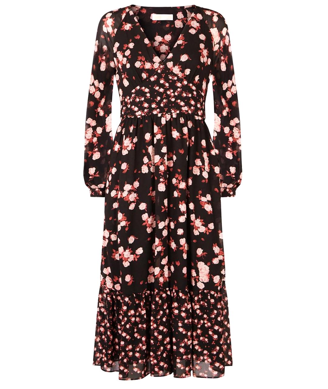 MICHAEL KORS Мульти полиэстеровое повседневное платье, фото 1