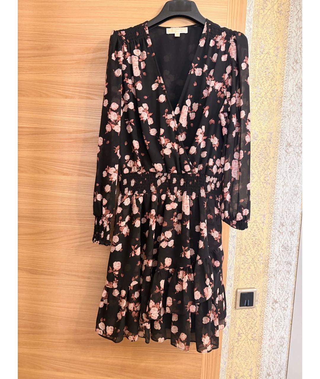 MICHAEL KORS Мульти полиэстеровое повседневное платье, фото 9