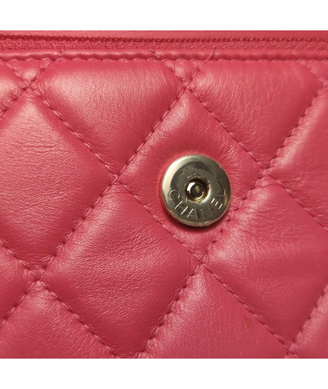 CHANEL Кожаная сумка с короткими ручками, фото 8
