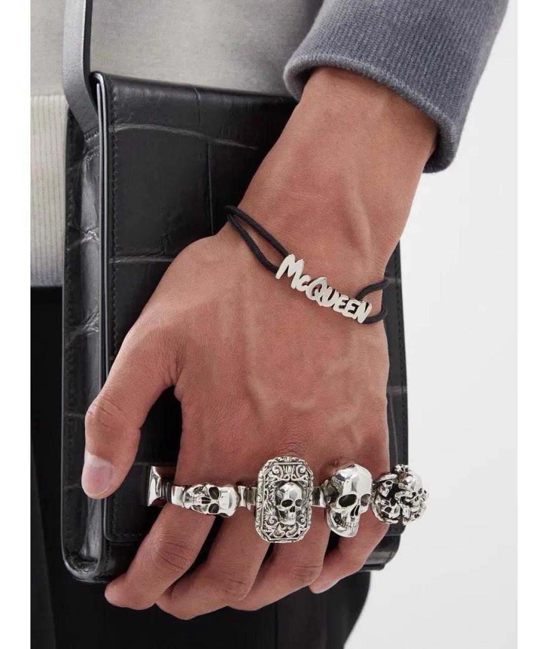ALEXANDER MCQUEEN Серебрянный браслет, фото 2