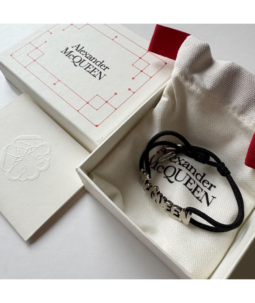 ALEXANDER MCQUEEN Серебрянный браслет, фото 6