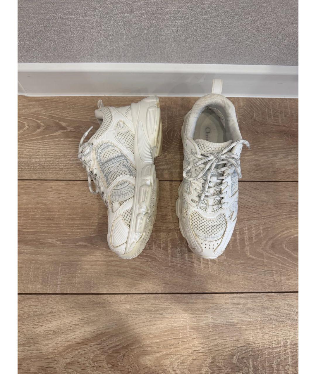 CHRISTIAN DIOR Белые кроссовки, фото 3