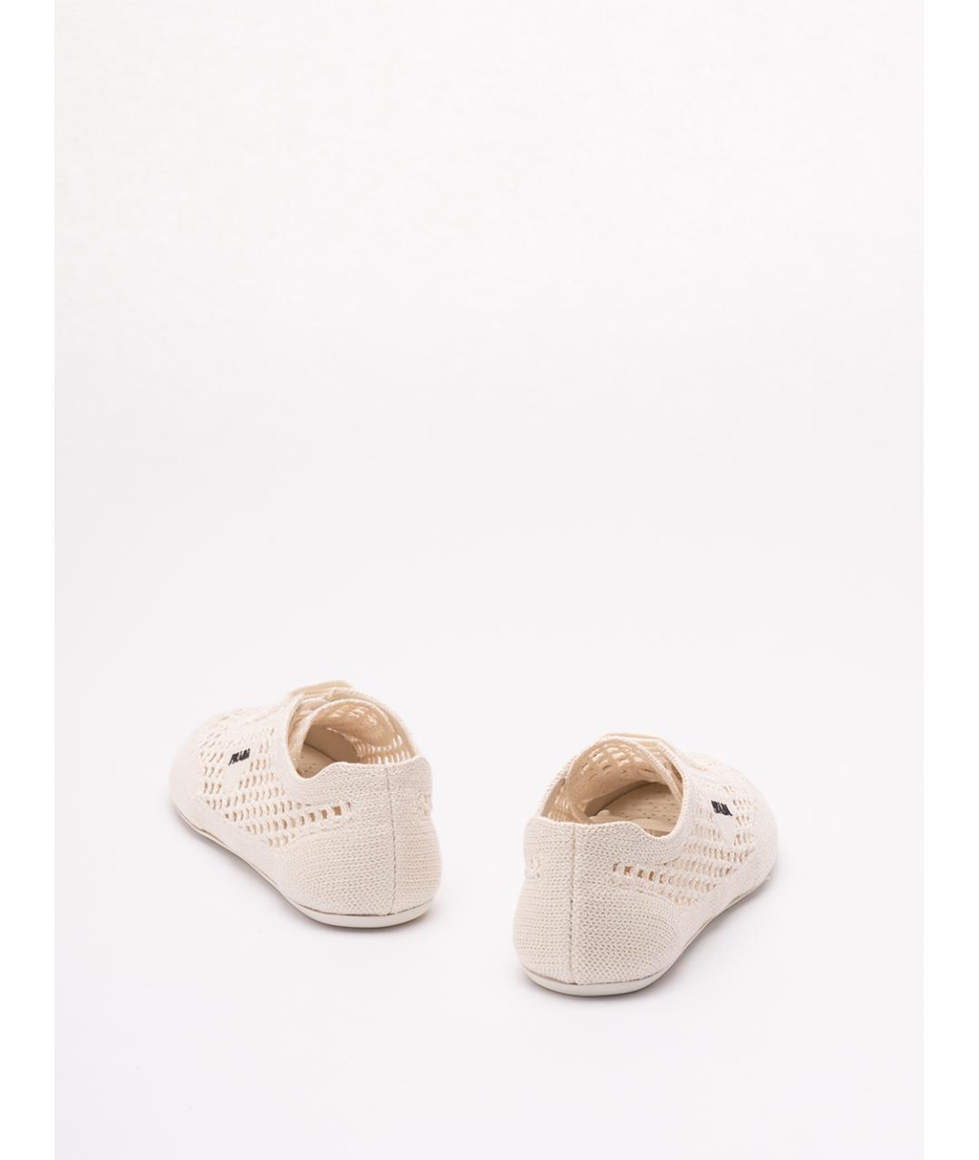 PRADA Бежевые текстильные кроссовки, фото 3