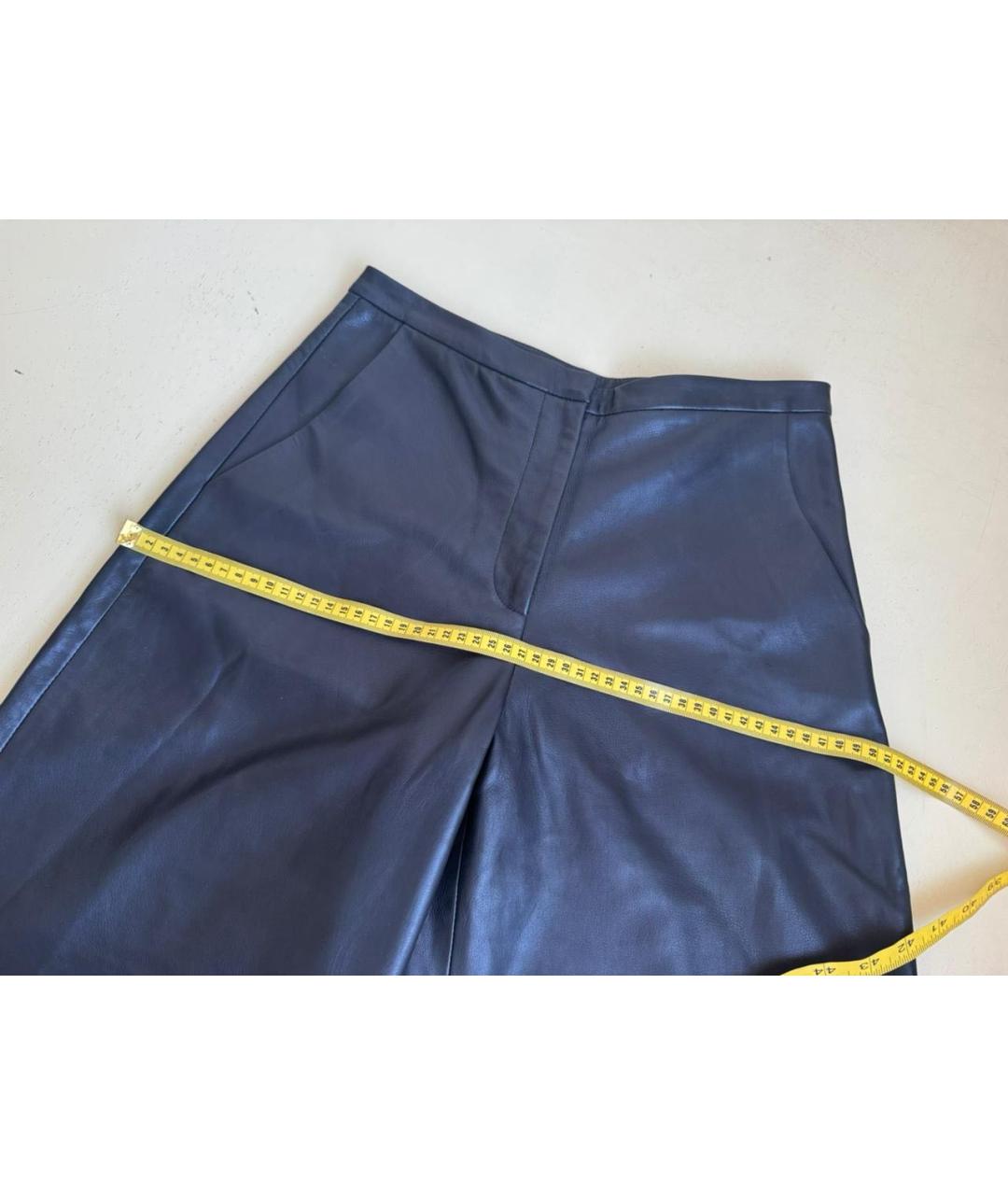 KHAITE Черные кожаные кюлоты, фото 4