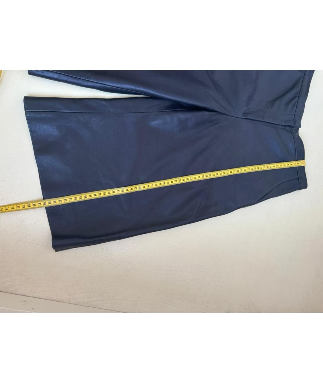KHAITE Черные кожаные кюлоты, фото 6