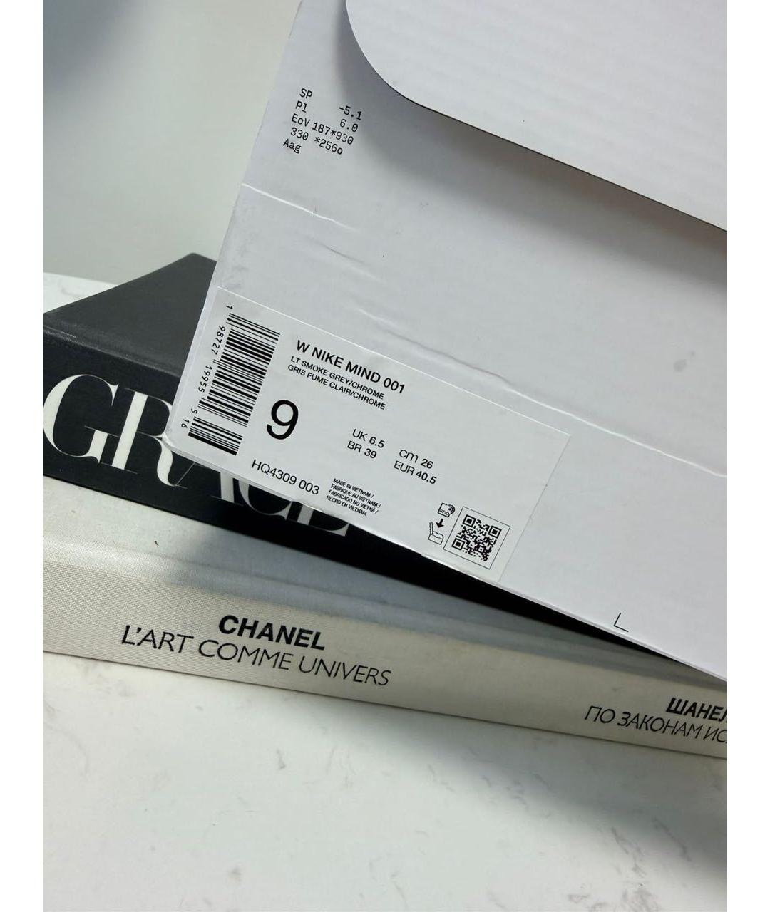 NIKE Серые мюли, фото 7