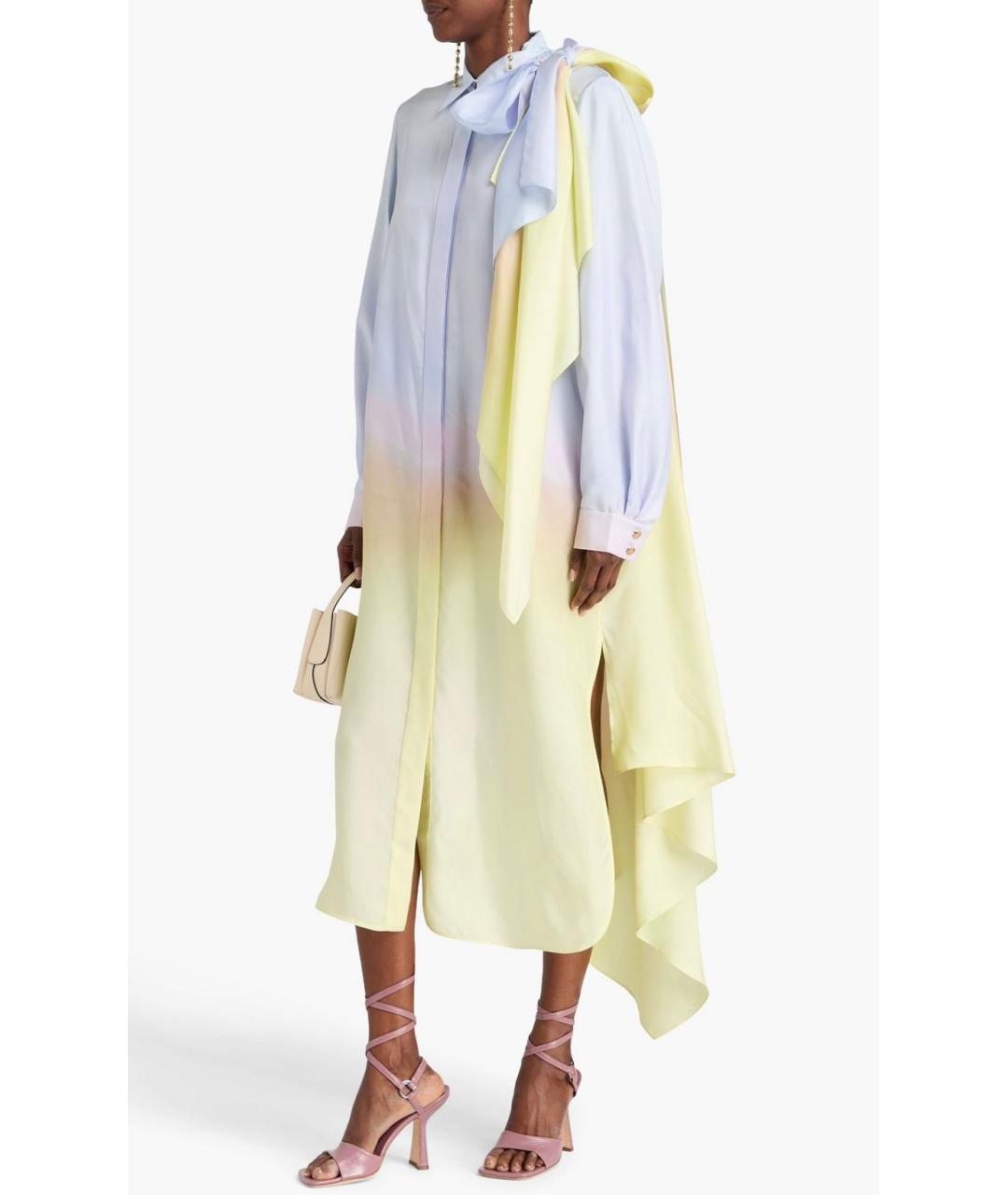 ZIMMERMANN Фиолетовое шелковое платье, фото 2