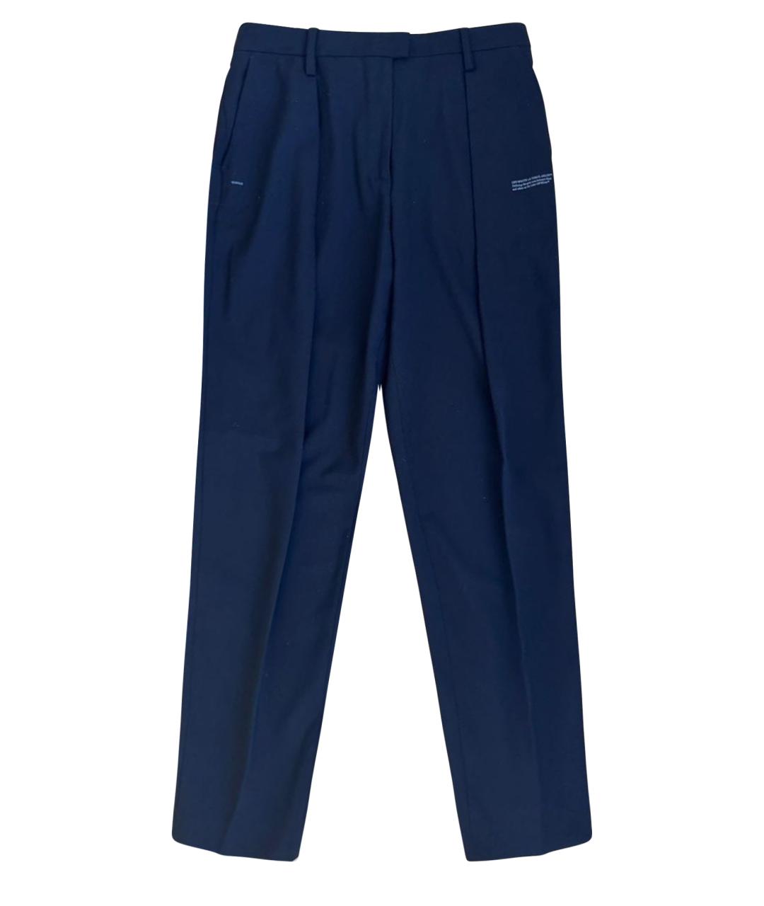 OFF-WHITE Черные брюки широкие, фото 1