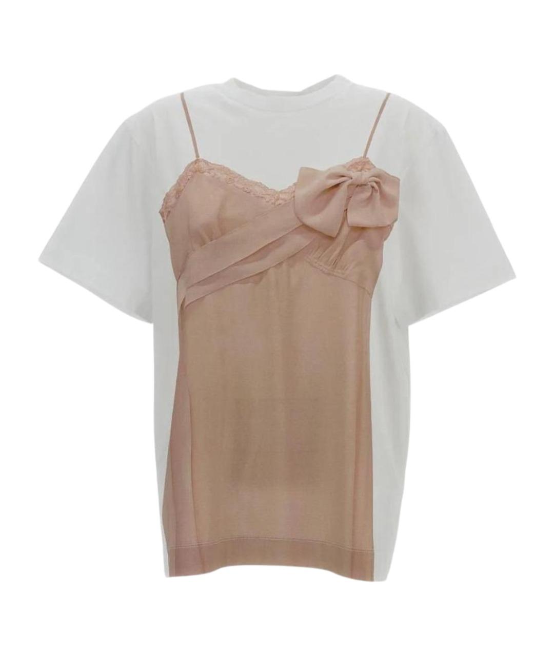 SIMONE ROCHA Белая хлопковая футболка, фото 1