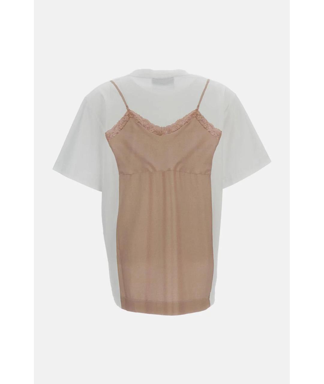 SIMONE ROCHA Белая хлопковая футболка, фото 2