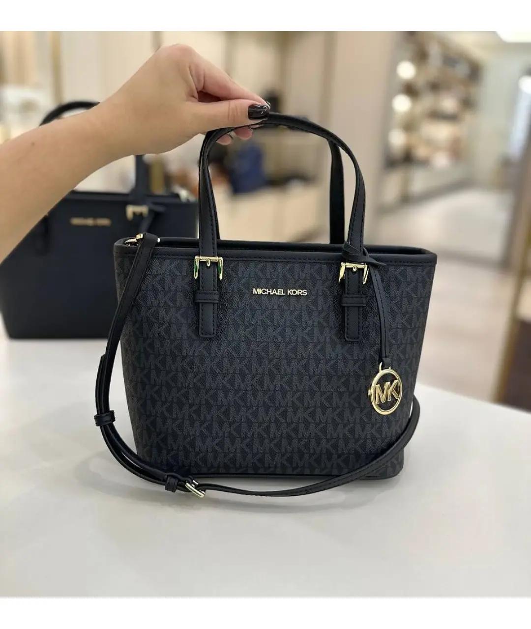 MICHAEL KORS Черная сумка с короткими ручками, фото 4