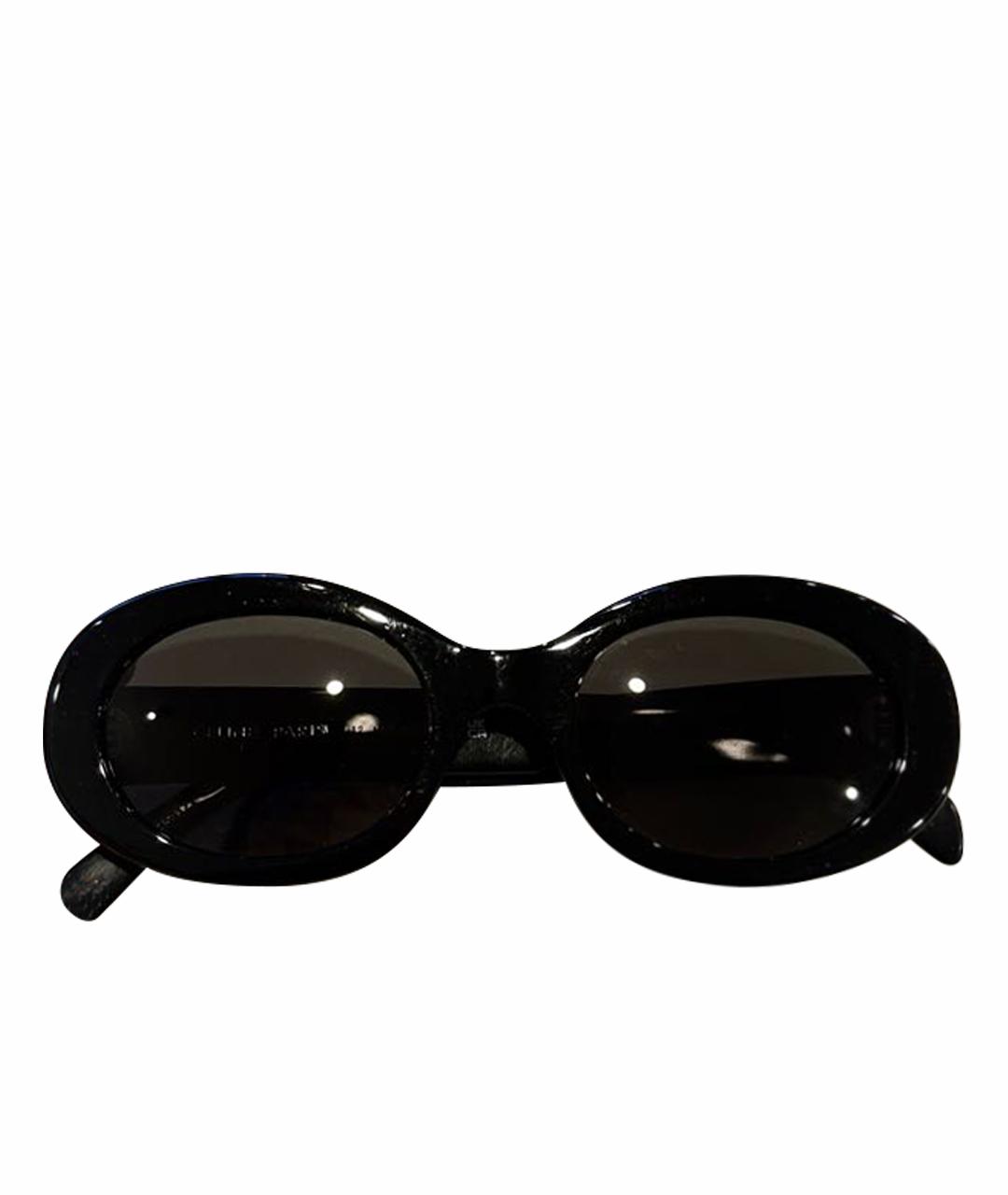 CELINE Черные пластиковые солнцезащитные очки, фото 1