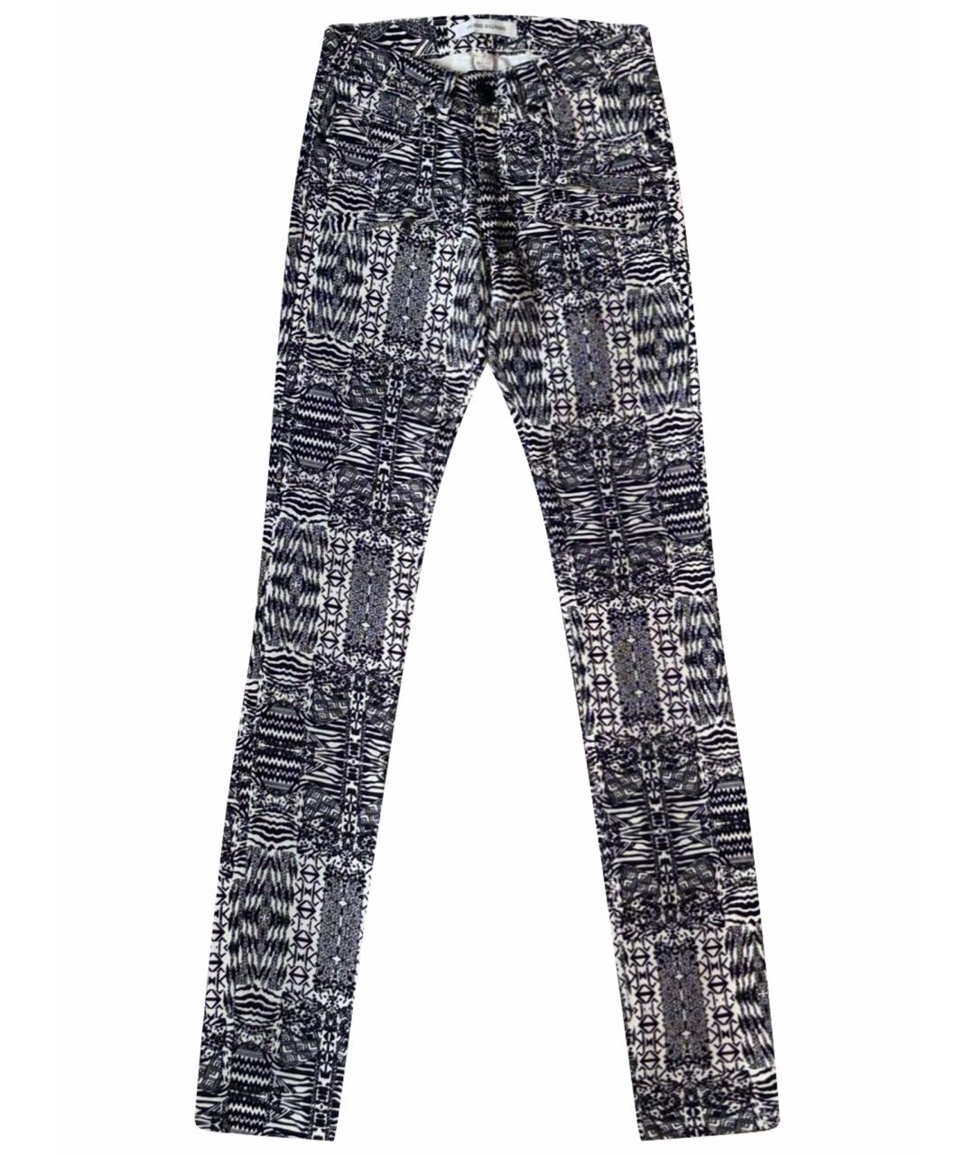 PIERRE BALMAIN Мульти хлопко-эластановые джинсы слим, фото 1