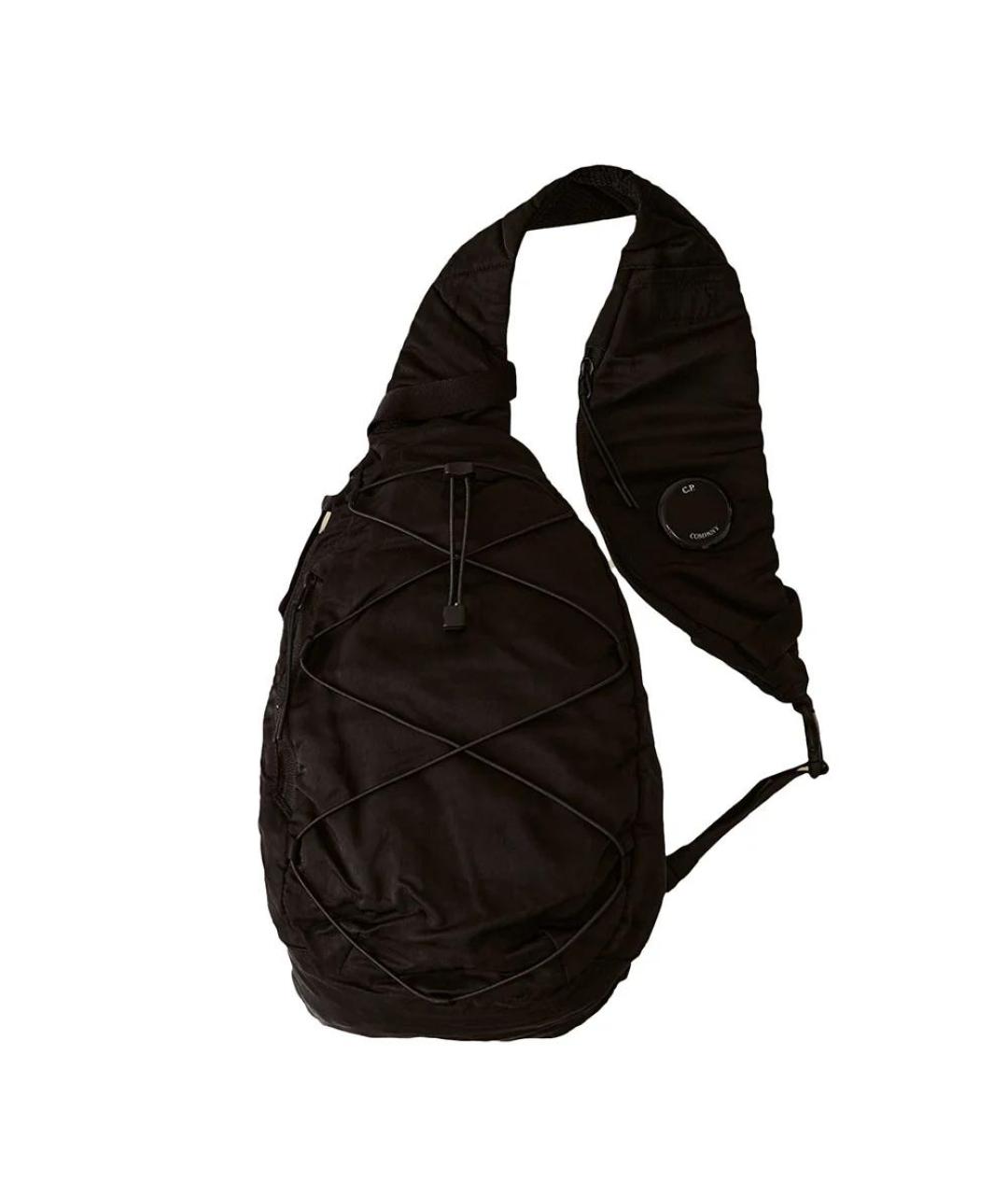 CP COMPANY Черный тканевый рюкзак, фото 1