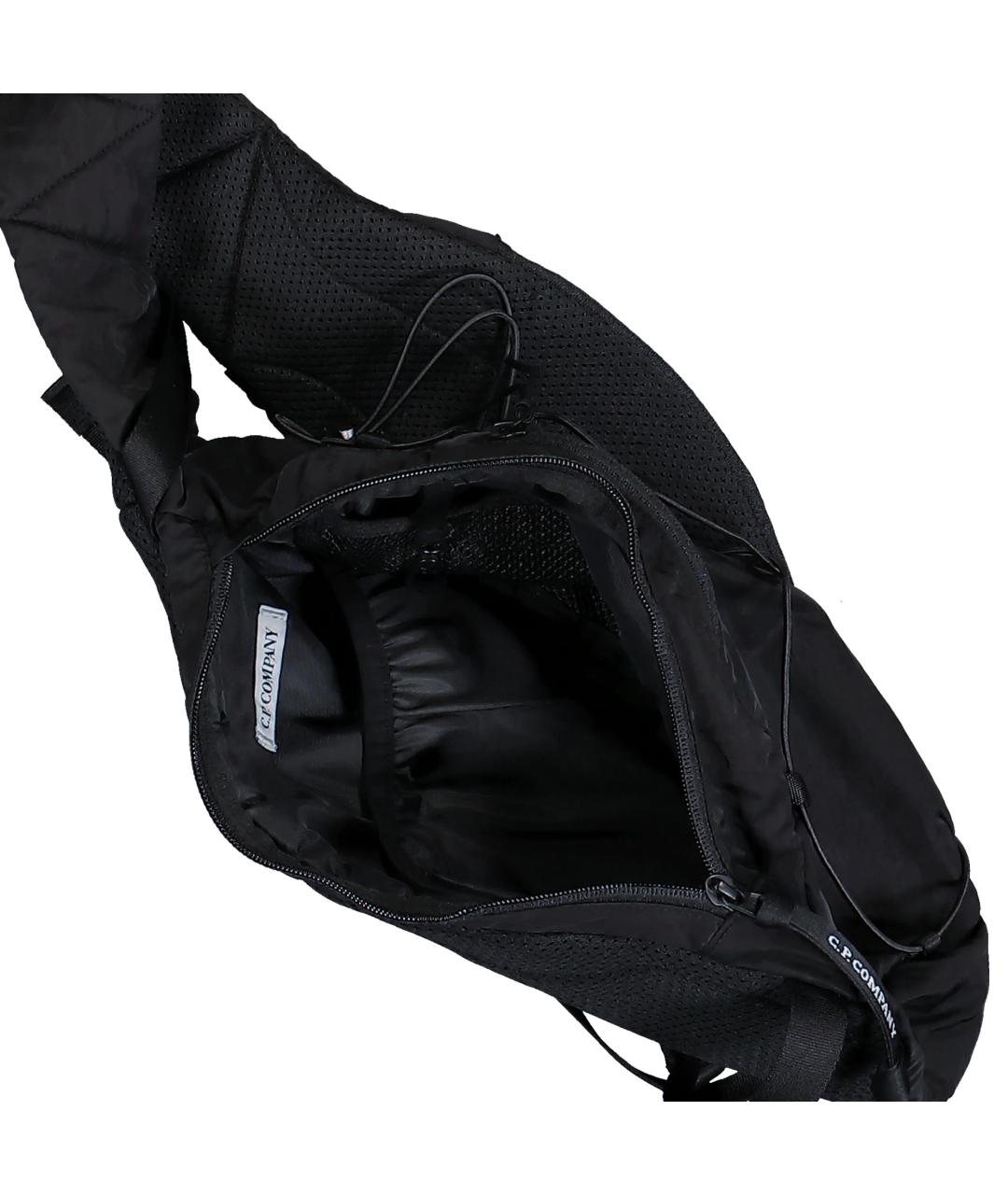 CP COMPANY Черный тканевый рюкзак, фото 4