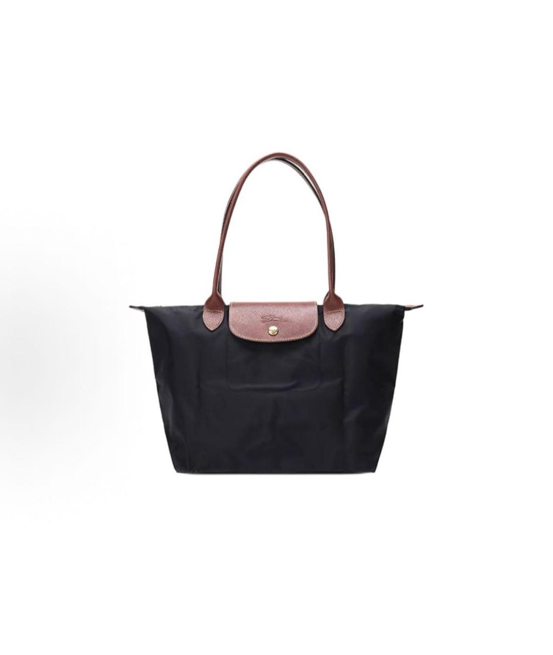 LONGCHAMP Черная сумка тоут, фото 9