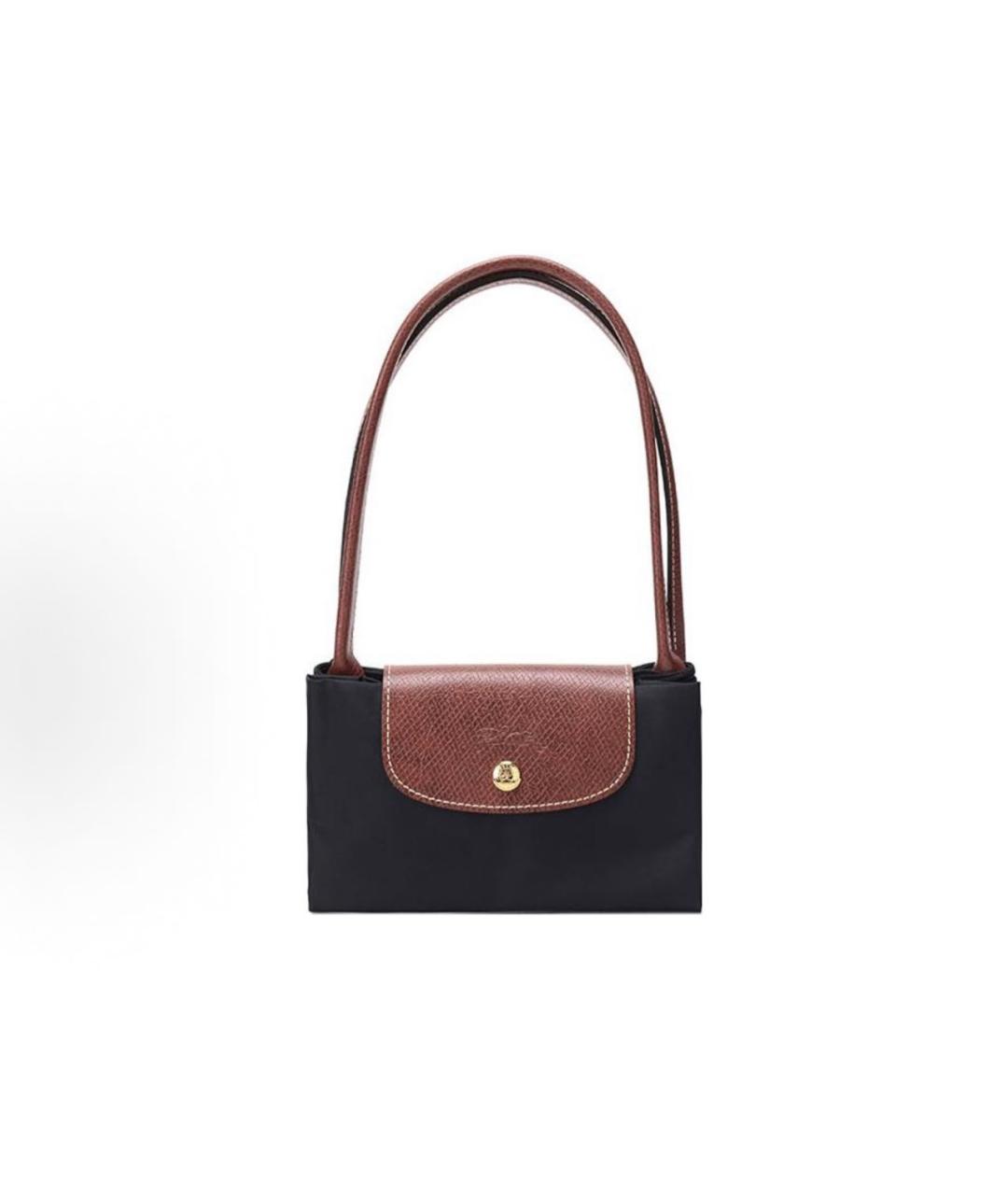 LONGCHAMP Черная сумка тоут, фото 4