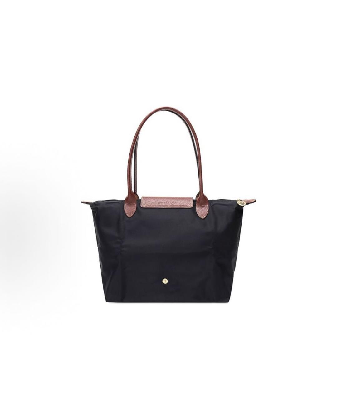 LONGCHAMP Черная сумка тоут, фото 3