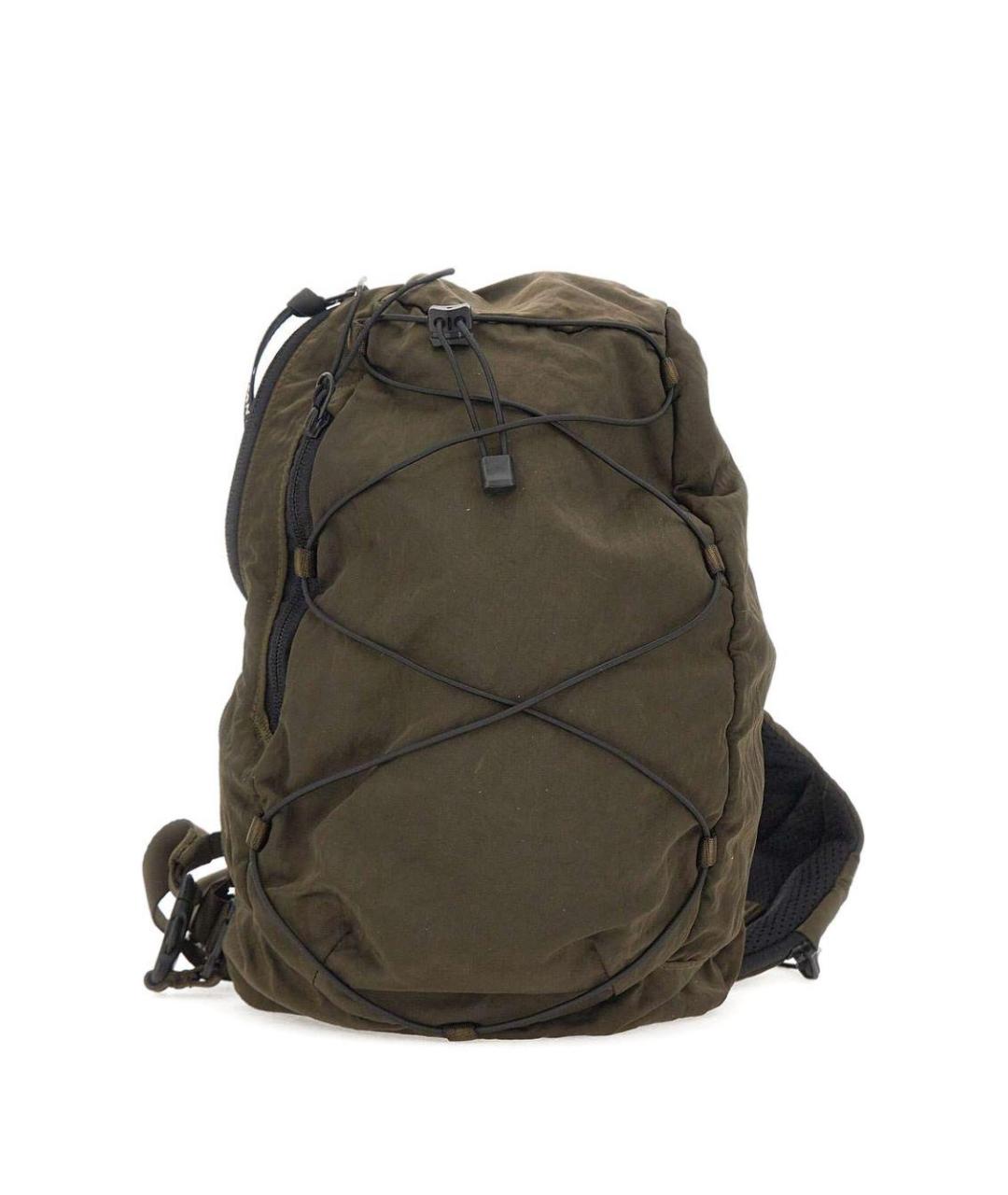 CP COMPANY Зеленый тканевый рюкзак, фото 1