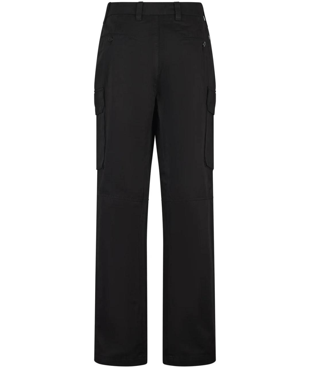 CP COMPANY Черные хлопковые повседневные брюки, фото 2