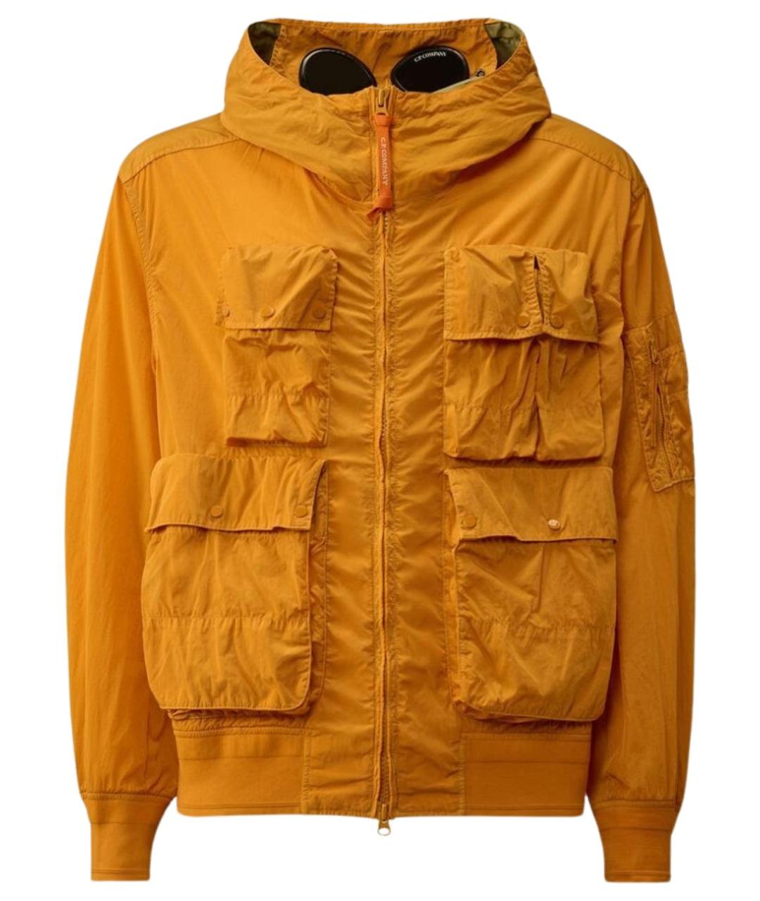 CP COMPANY Оранжевая полиамидовая куртка, фото 1