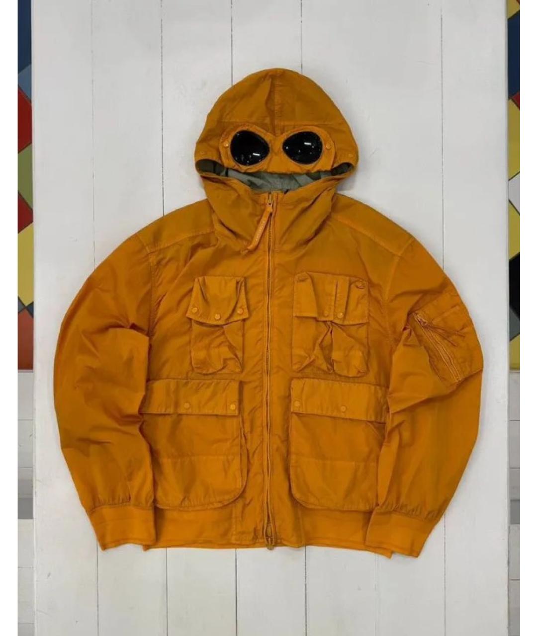 CP COMPANY Оранжевая полиамидовая куртка, фото 3