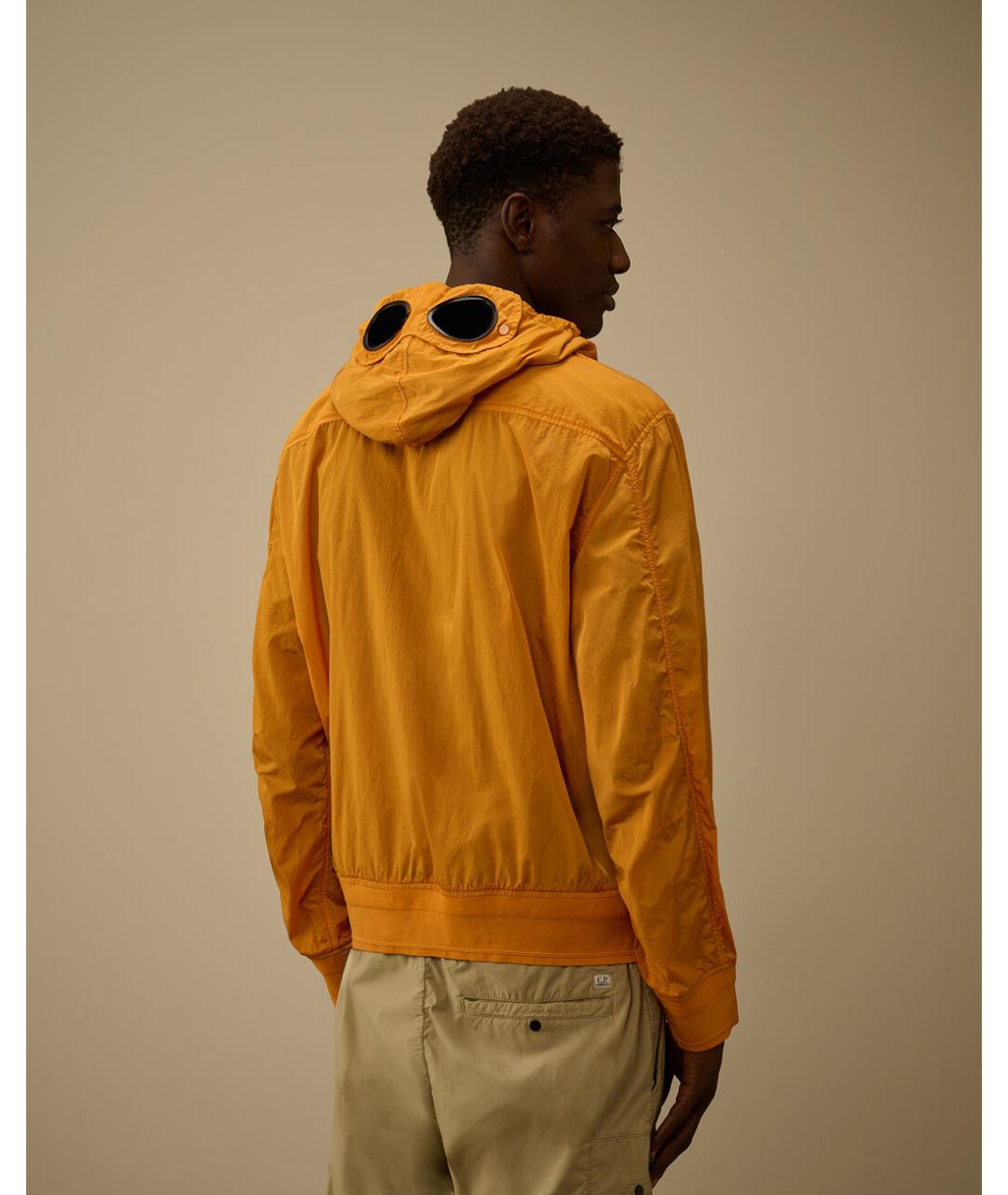 CP COMPANY Оранжевая полиамидовая куртка, фото 6
