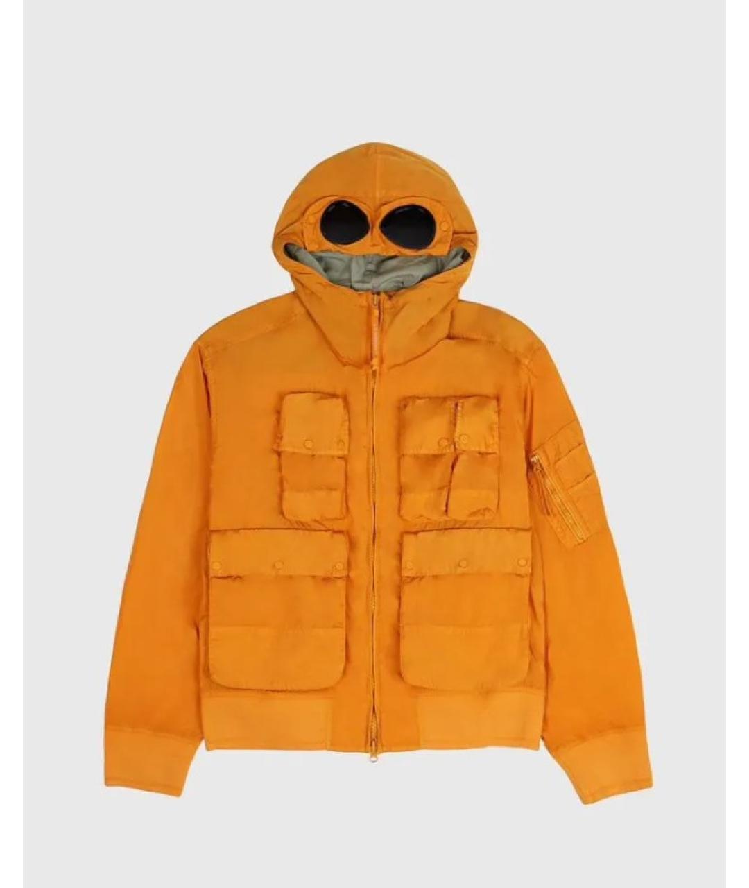 CP COMPANY Оранжевая полиамидовая куртка, фото 2