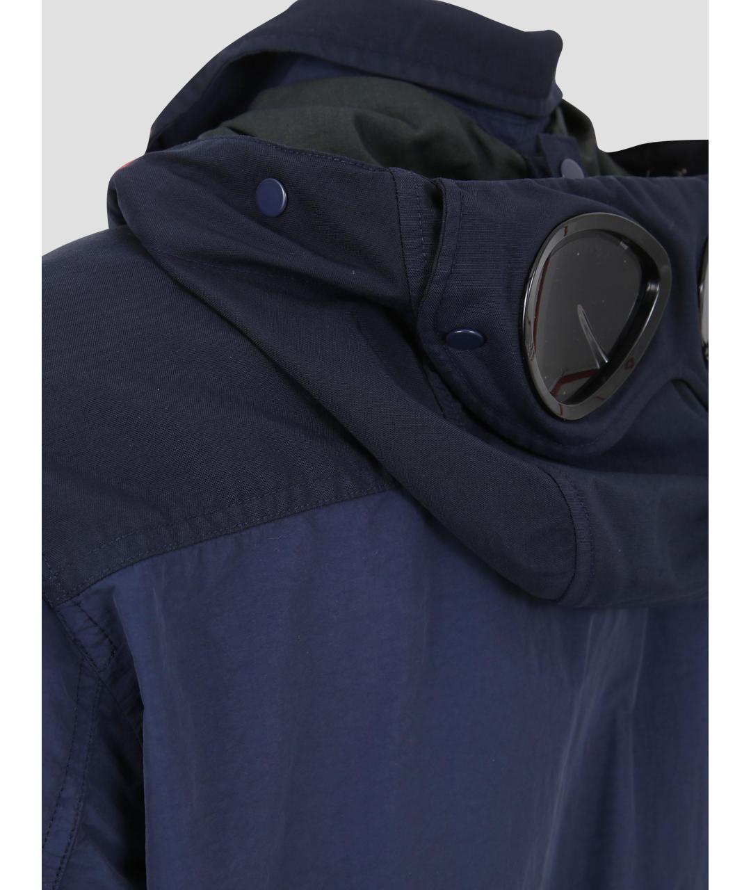 CP COMPANY Темно-синяя полиамидовая куртка, фото 3