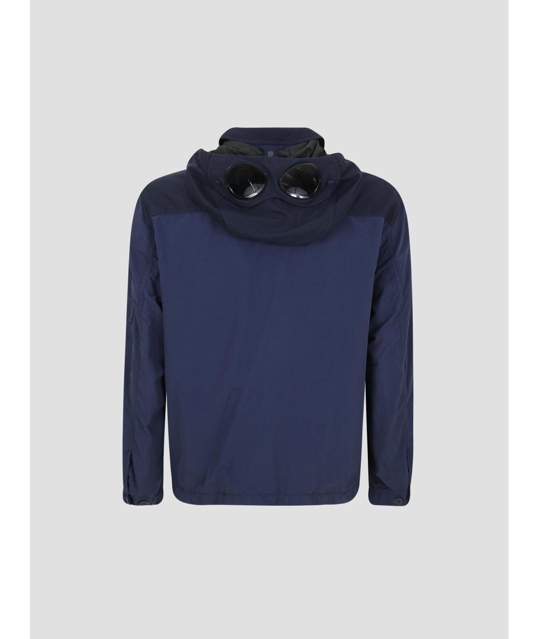 CP COMPANY Темно-синяя полиамидовая куртка, фото 2