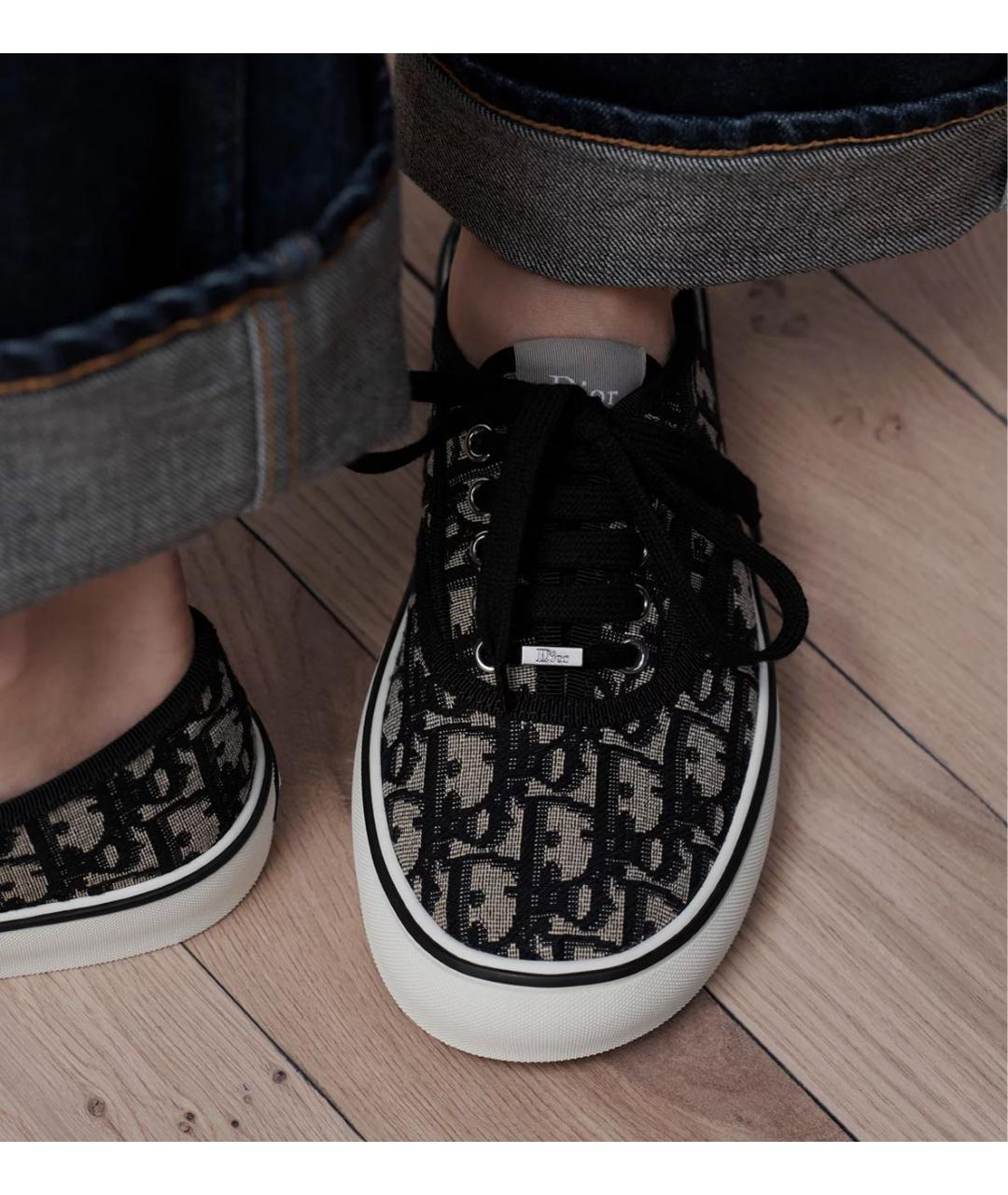 CHRISTIAN DIOR Бежевые кроссовки, фото 3