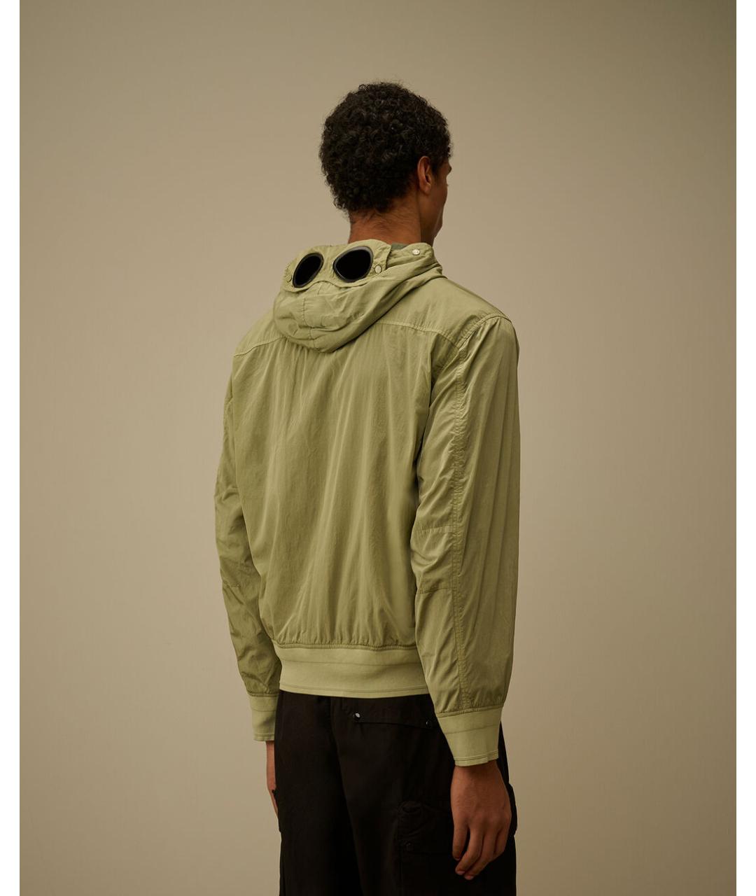 CP COMPANY Зеленая полиамидовая куртка, фото 8