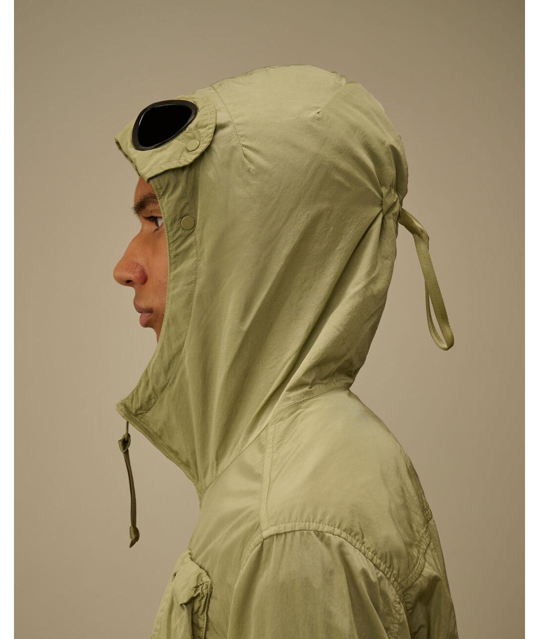 CP COMPANY Зеленая полиамидовая куртка, фото 9