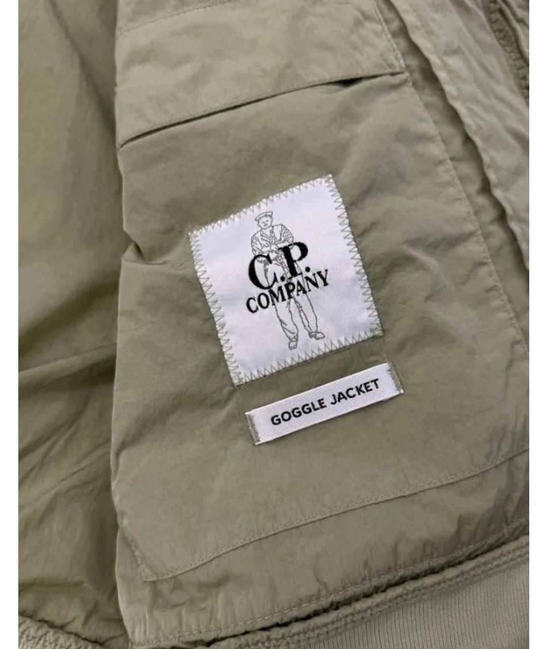 CP COMPANY Зеленая полиамидовая куртка, фото 4
