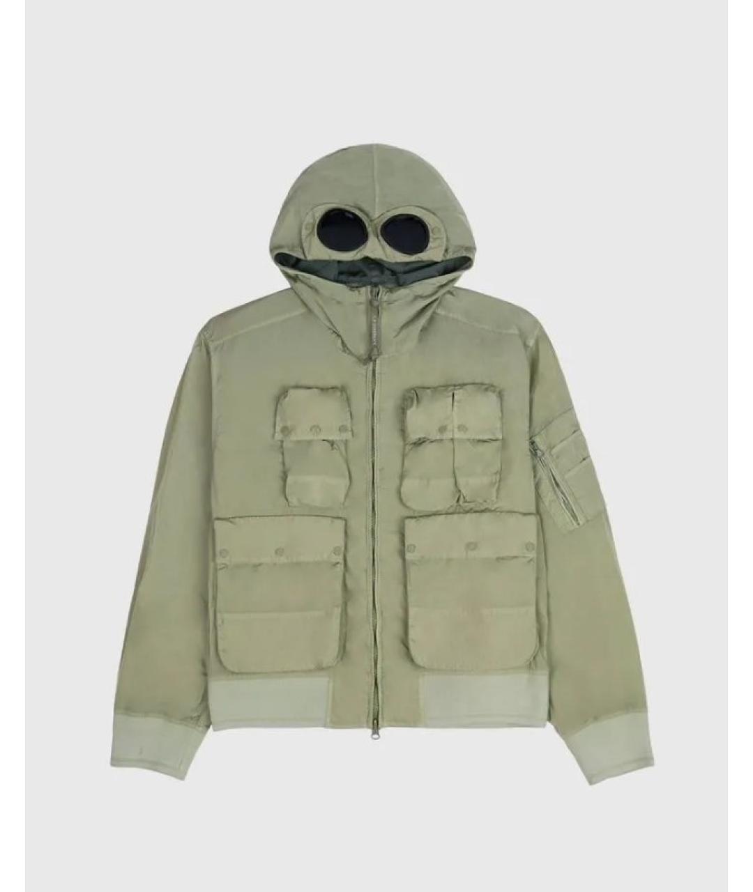 CP COMPANY Зеленая полиамидовая куртка, фото 10