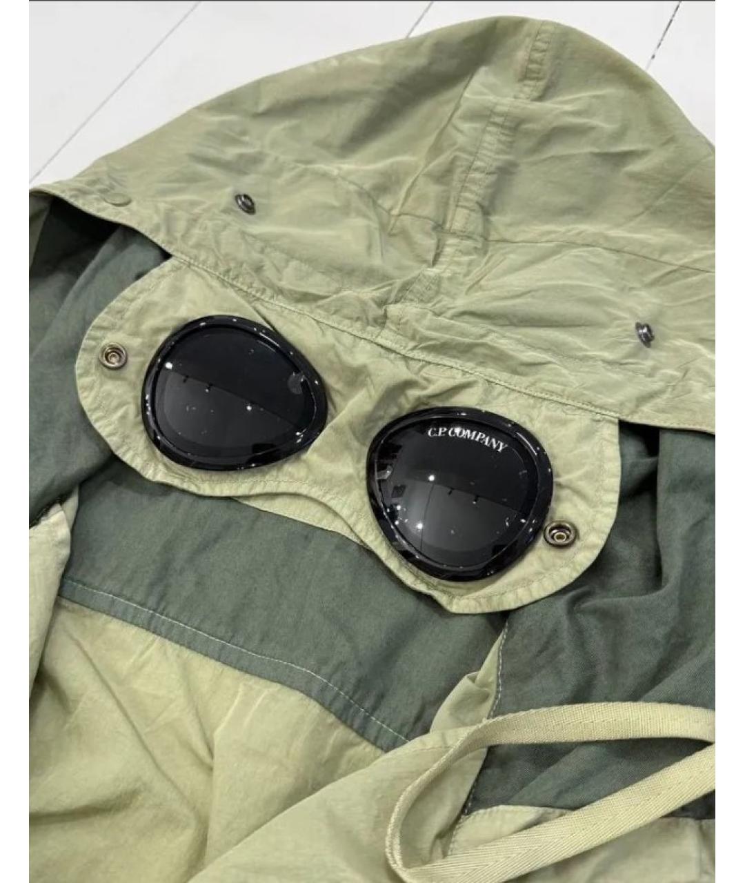 CP COMPANY Зеленая полиамидовая куртка, фото 3