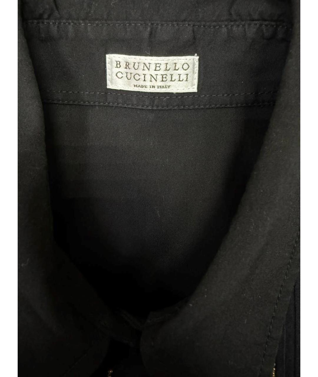 BRUNELLO CUCINELLI Черная блузы, фото 3