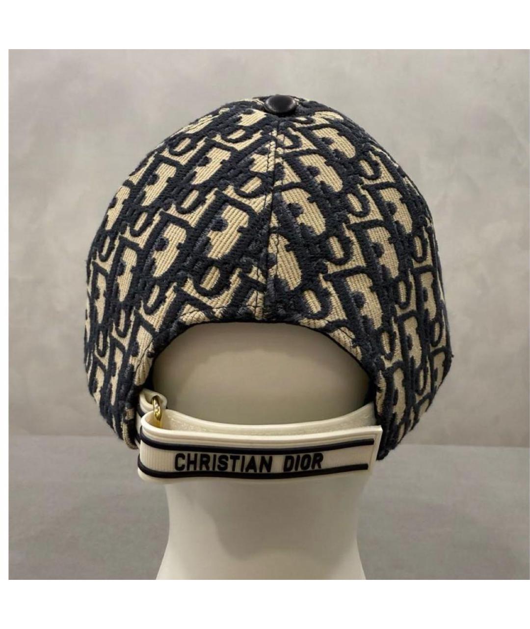 CHRISTIAN DIOR Темно-синяя кепка, фото 3