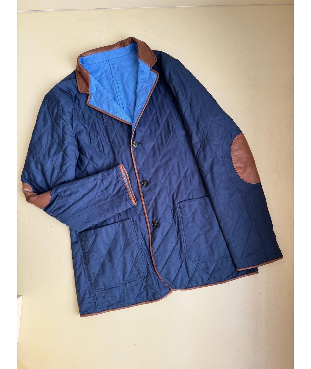 KITON Синяя куртка, фото 3