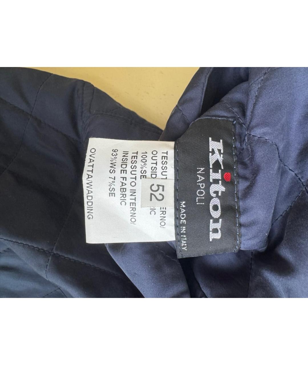 KITON Синяя куртка, фото 4