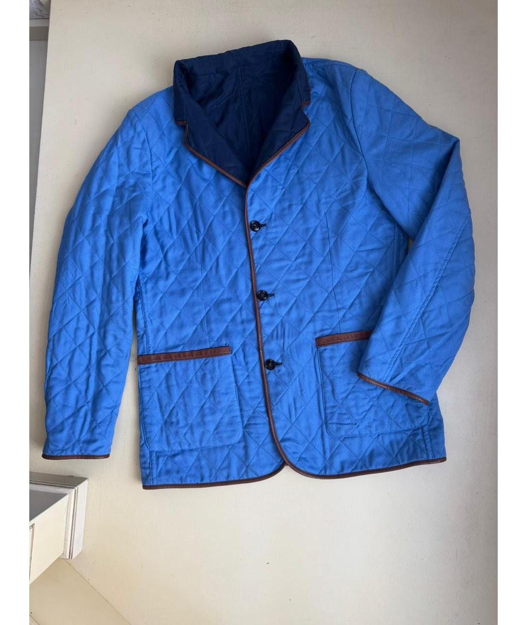 KITON Синяя куртка, фото 5