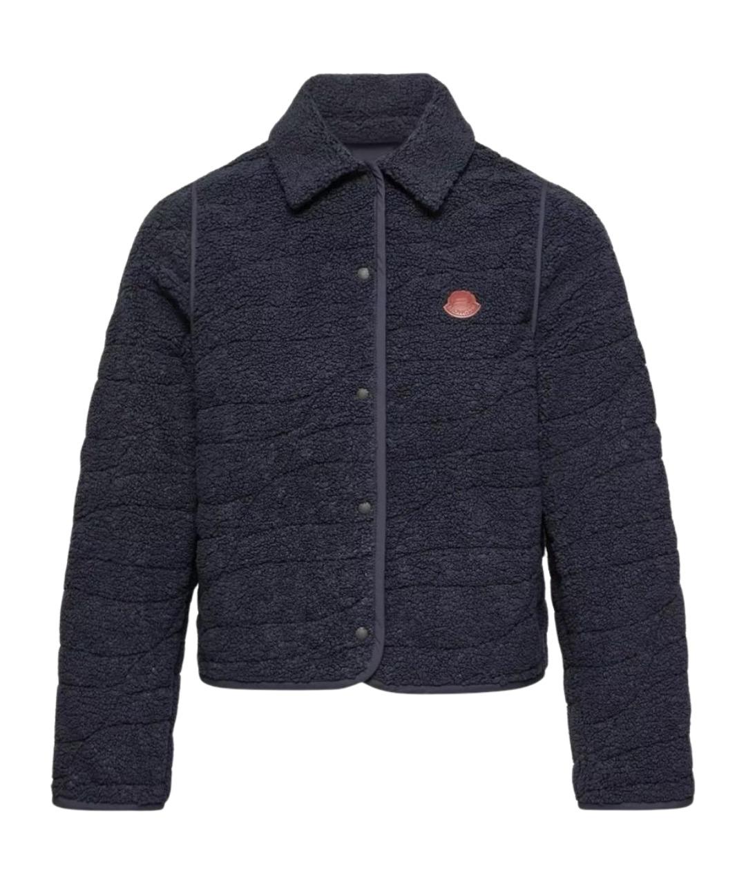 MONCLER Темно-синяя куртка, фото 1