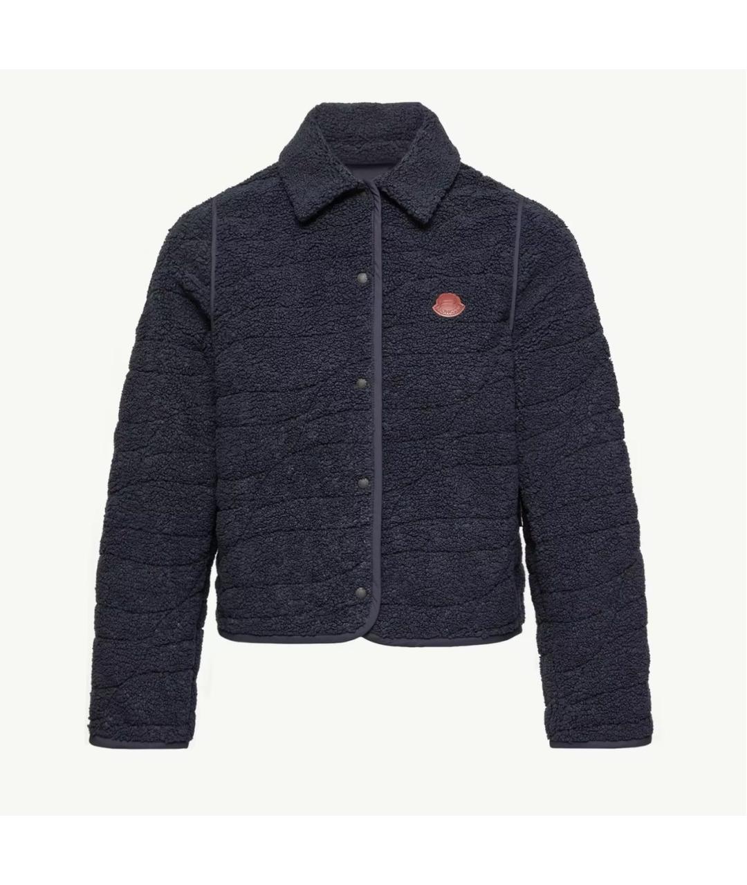 MONCLER Темно-синяя куртка, фото 7