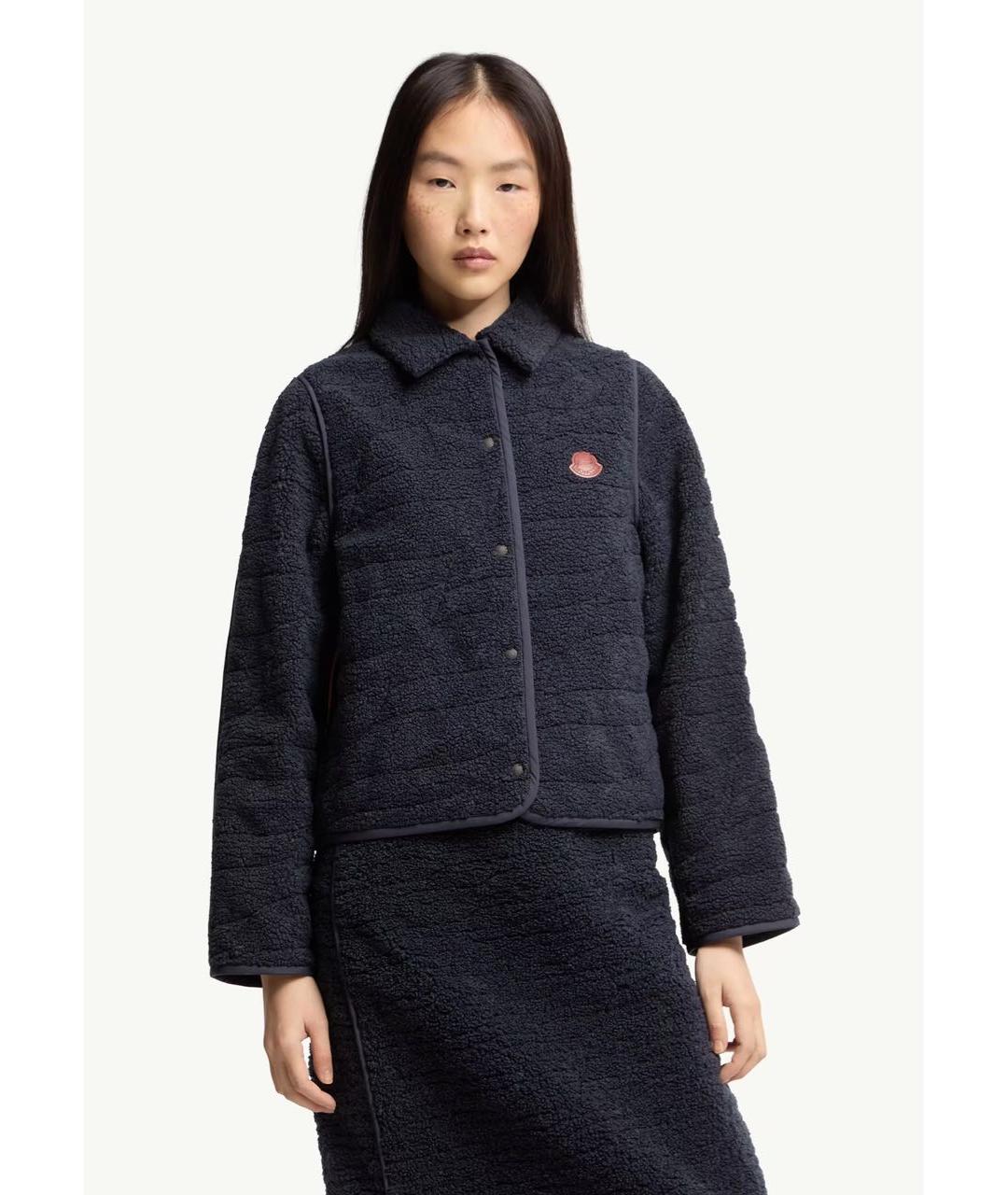 MONCLER Темно-синяя куртка, фото 3