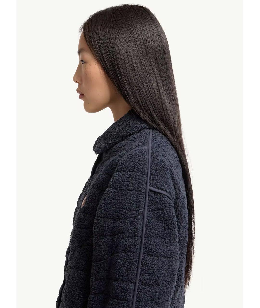 MONCLER Темно-синяя куртка, фото 5