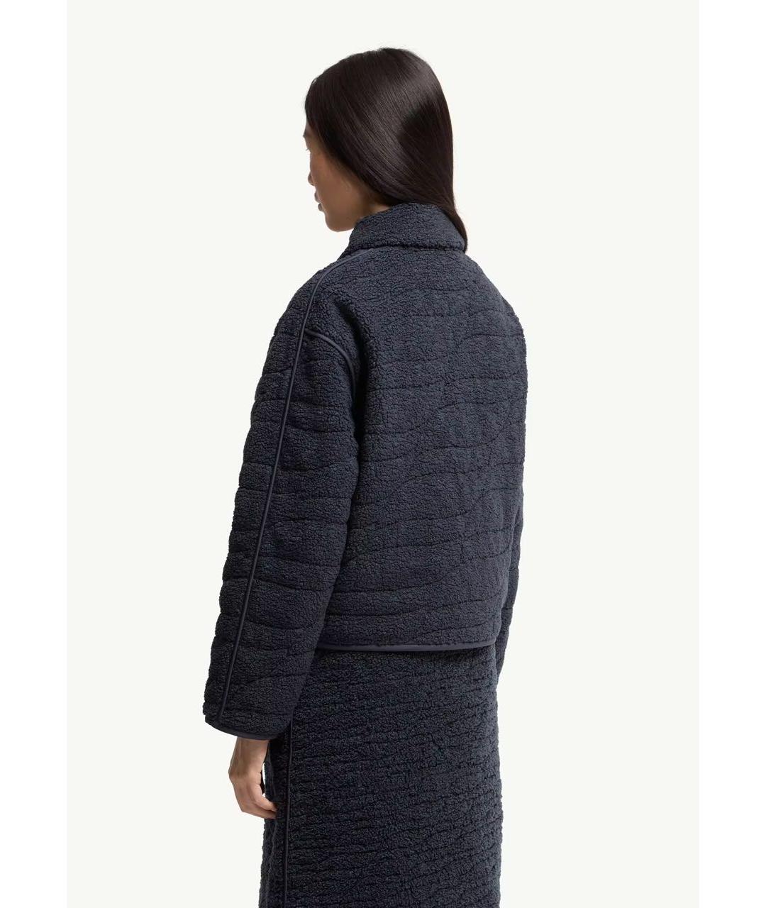 MONCLER Темно-синяя куртка, фото 6