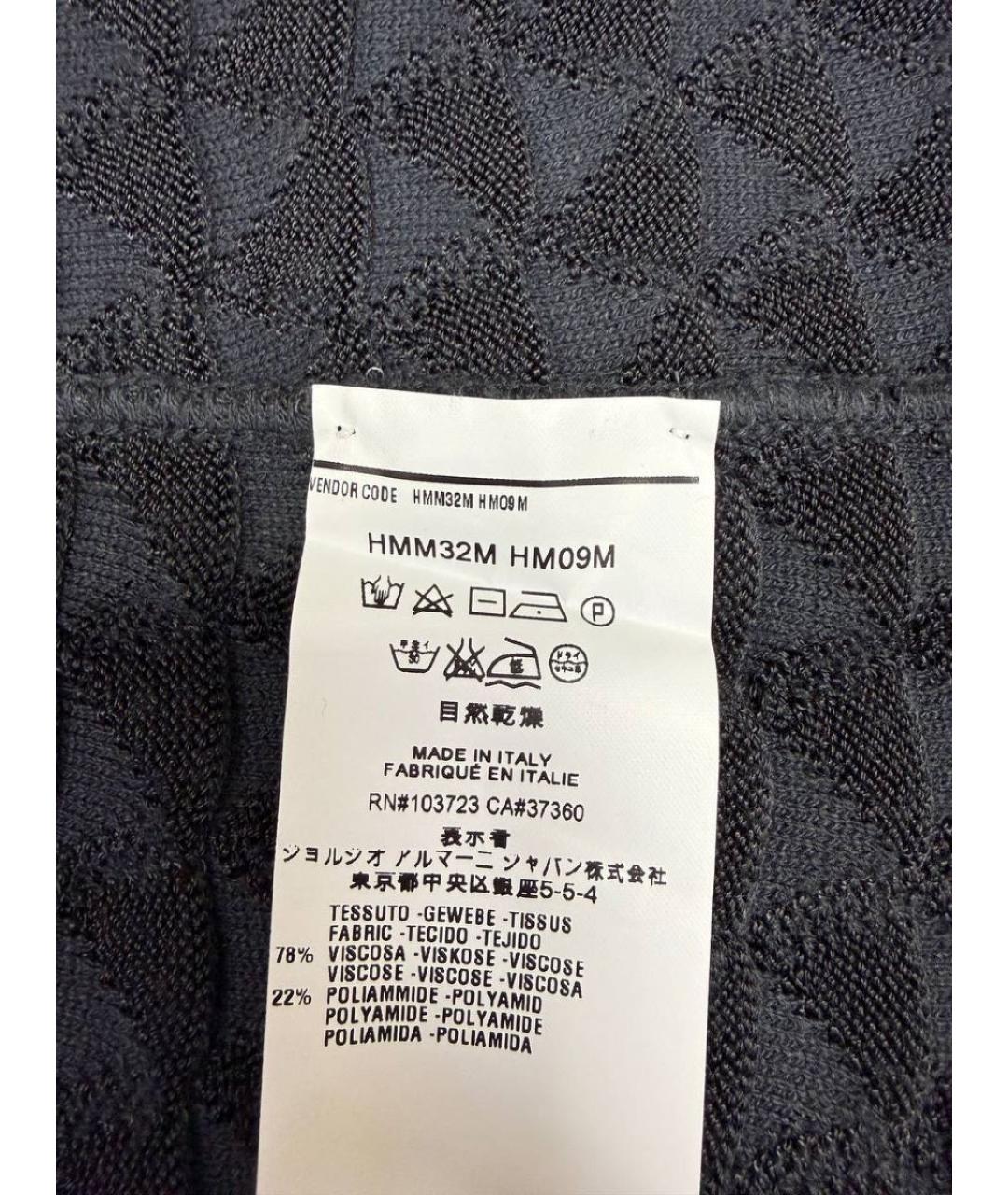 ARMANI COLLEZIONI Темно-синяя блузы, фото 4